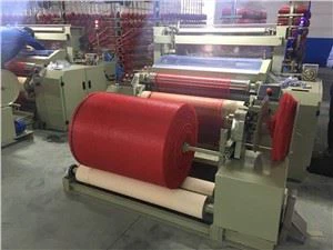 Tenun Datar Tenun Tenun Untuk Leno Net Bag Dalam Polypropylene Tenun